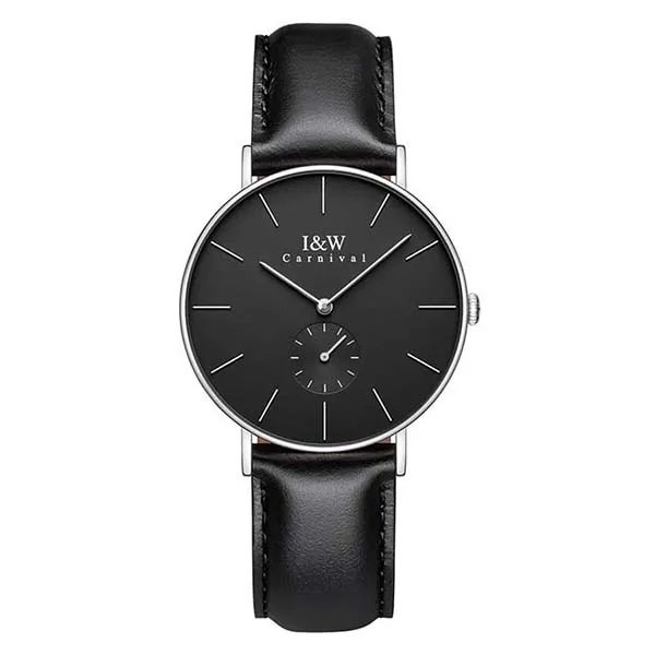 Đồng Hồ Nữ I&W Carnival Watch IW8848L-DD (IW8848L4) Màu Đen - Bạc - Đồng hồ - Vua Hàng Hiệu