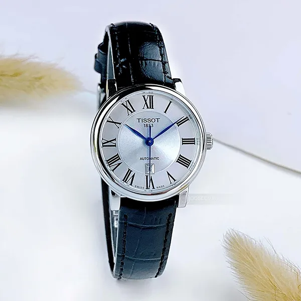 Đồng Hồ Nữ Tissot Carson Premium Automatic Lady T122.207.16.033.00 Màu Bạc Đen - Đồng hồ - Vua Hàng Hiệu