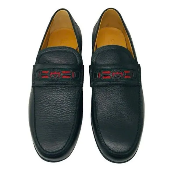 Giày Lười Nam Gucci Loafer 295786 Màu Đen Size 7 - Giày - Vua Hàng Hiệu