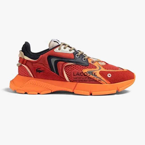 Giày Pickleball Lacoste L003 45SMA0001 AM1 Màu Đỏ Cam Size 36