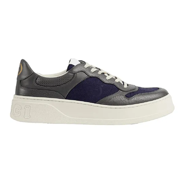 Giày Sneaker Gucci Lace-Up 726543 Màu Xanh Navy Phối Xám Size 39 N-NT - Giày - Vua Hàng Hiệu