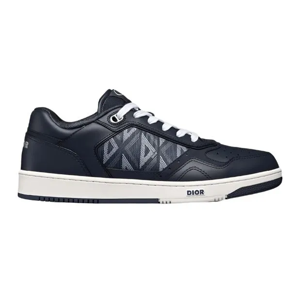 Giày Sneaker Nam Dior Blue Navy Leather 3SN272ZPP515415 Màu Xanh Navy Size 41.5