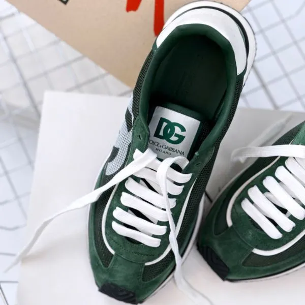 Giày Sneaker Nam Dolce & Gabbana D&G In Green CS2288A3D248L592 Màu Xanh Lá Cây Size 41