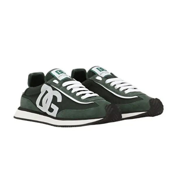 Giày Sneaker Nam Dolce & Gabbana D&G In Green CS2288A3D248L592 Màu Xanh Lá Cây Size 41