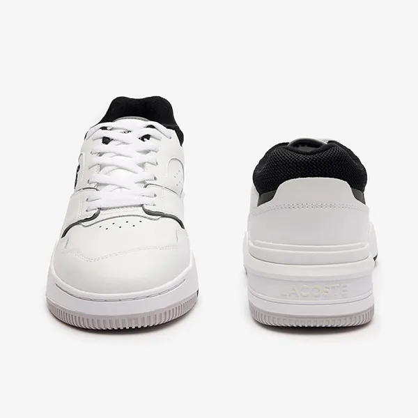 Giày Sneaker Nam Lacoste Men's Lineshot Leather Shoes 47SMA0061 147 Màu Trắng Size 43