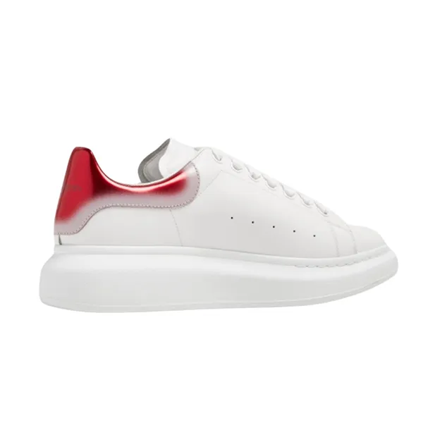 Giày Sneakers Nam Alexander Mcqueen White Leather 777367WIE9G8733 Màu Trắng Đỏ Size 42 - Giày - Vua Hàng Hiệu