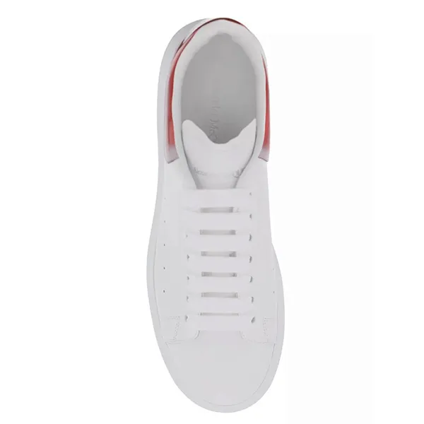 Giày Sneakers Nam Alexander Mcqueen White Leather 777367WIE9G8733 Màu Trắng Đỏ Size 42 - Giày - Vua Hàng Hiệu