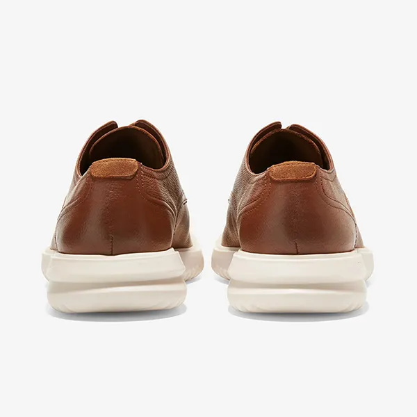 Giày Tây Nam Cole Haan Grand Plain Toe Oxford Màu Nâu Size 42 - Giày - Vua Hàng Hiệu