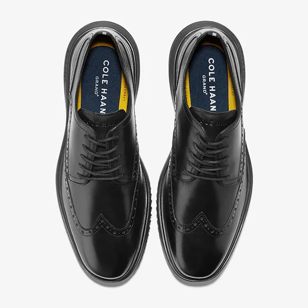 Giày Tây Nam Cole Haan Grand Plus Wingtip Oxford Màu Đen Size 40 - Giày - Vua Hàng Hiệu