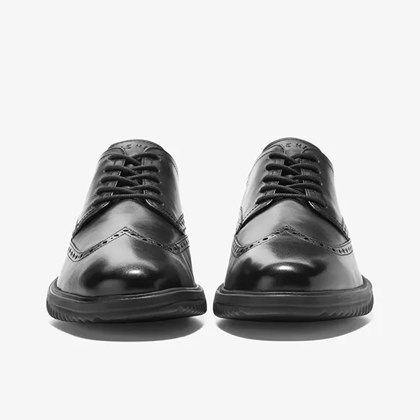 Giày Tây Nam Cole Haan Grand Plus Wingtip Oxford Màu Đen Size 40 - Giày - Vua Hàng Hiệu