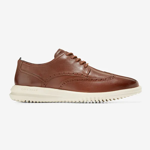 Giày Tây Nam Cole Haan Grand Plus Wingtip Oxford Màu Nâu Size 40 - Giày - Vua Hàng Hiệu