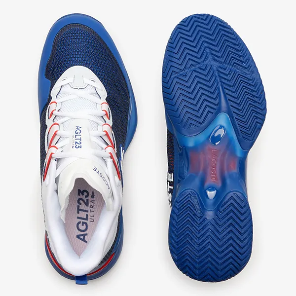 Giày Tennis Nam Lacoste AG-LT23 Ultra Shoes 47SMA0028 5A2 Màu Xanh Blue Size 39.5