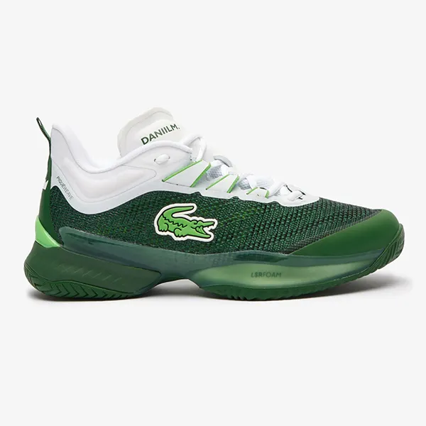 Giày Tennis Nam Lacoste AG-LT23 Ultra x Daniil Medvedev 47SMA0101 2D2 Màu Xanh Lá Size 40 - Giày - Vua Hàng Hiệu