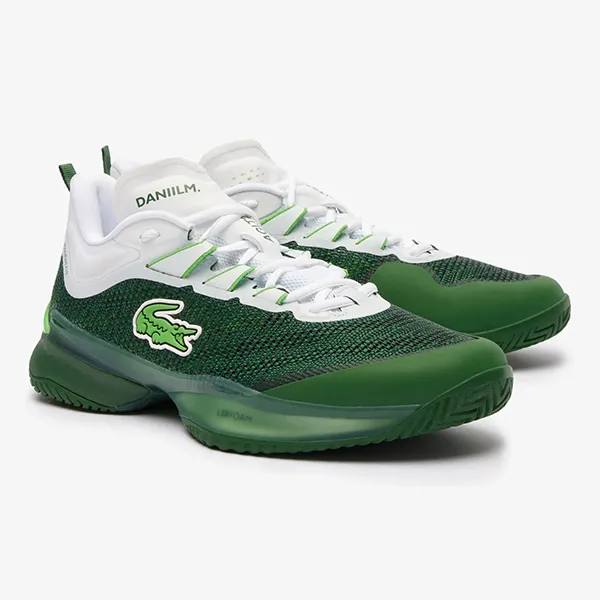 Giày Tennis Nam Lacoste AG-LT23 Ultra x Daniil Medvedev 47SMA0101 2D2 Màu Xanh Lá Size 40 - Giày - Vua Hàng Hiệu