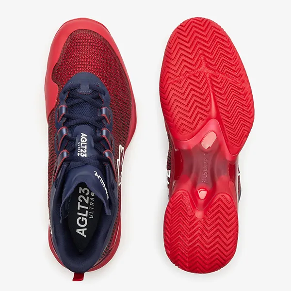 Giày Tennis Nam Lacoste AG-LT23 Ultra x Daniil Medvedev 47SMA0101 RS7 Màu Đỏ Size 40