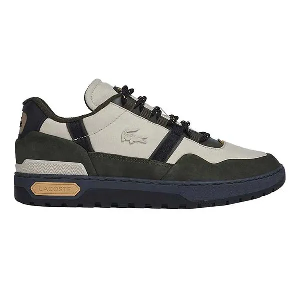 Giày Thể Thao Nam Lacoste Men's T-CLIP 222 Winter Leather Outdoor Shoes Màu Phối Màu Size 41