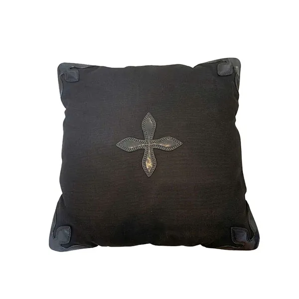 Gối SMFK In Black With Logo Leather BPL01B2 680 Màu Đen - Chăn - Gối - Vua Hàng Hiệu