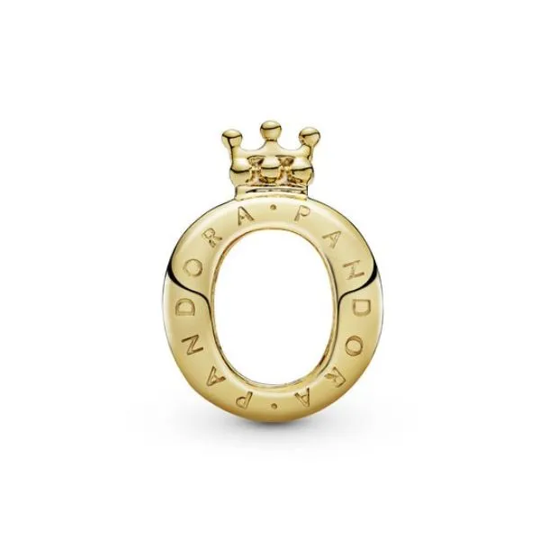 Hạt Vòng Charm Pandora 14k Gold Plated Crown O Charm 767401 Màu Vàng Gold - Trang sức - Vua Hàng Hiệu