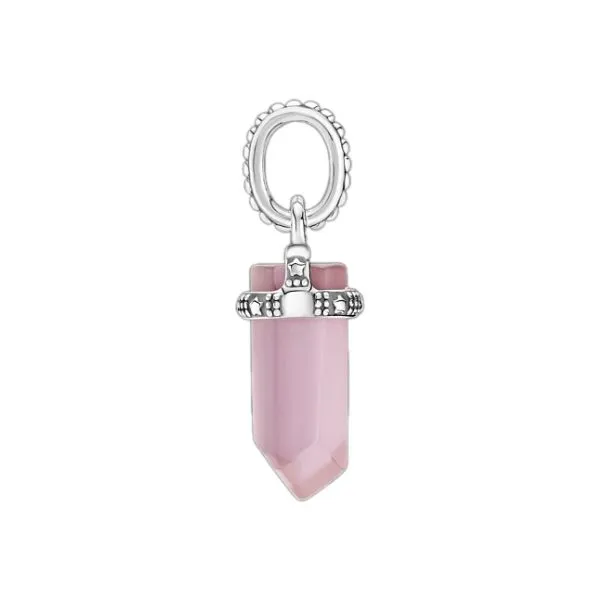 Hạt Vòng Charm Pandora Pink Amulet Pendant Charm 399185C02 Màu Hồng - Trang sức - Vua Hàng Hiệu