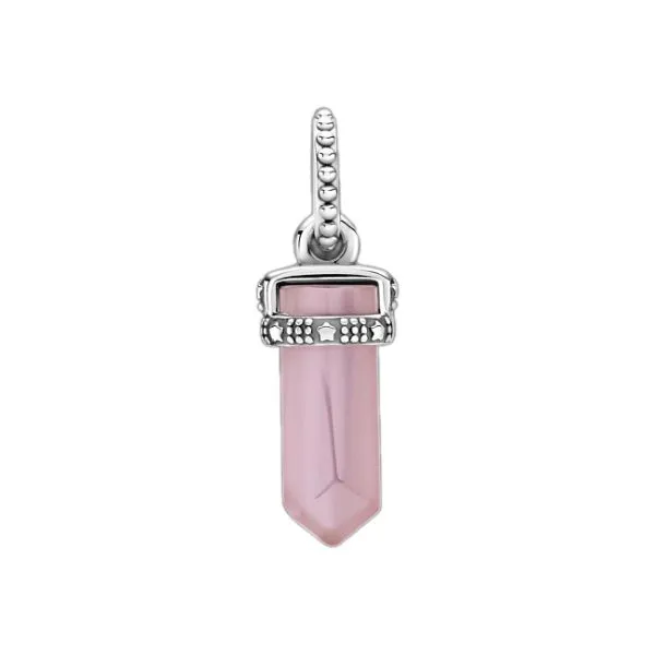 Hạt Vòng Charm Pandora Pink Amulet Pendant Charm 399185C02 Màu Hồng - Trang sức - Vua Hàng Hiệu