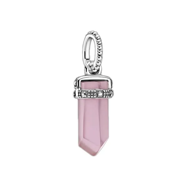 Hạt Vòng Charm Pandora Pink Amulet Pendant Charm 399185C02 Màu Hồng - Trang sức - Vua Hàng Hiệu