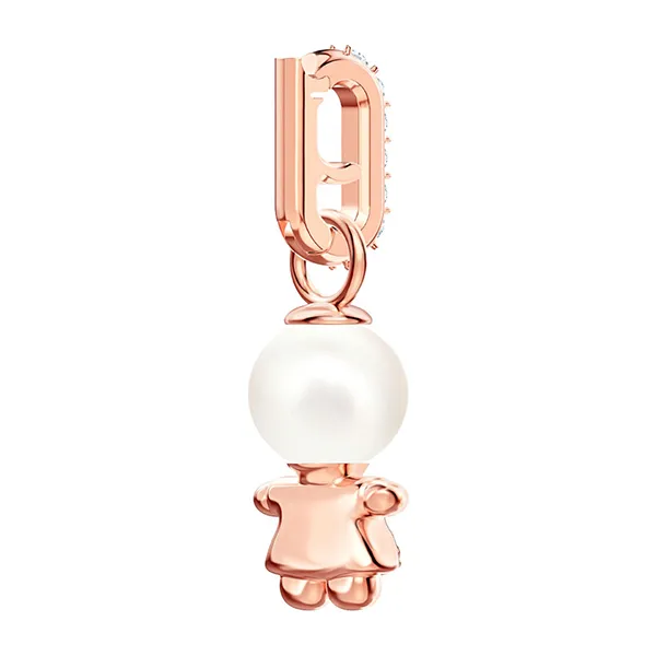 Hạt Vòng Charm Swarovski Remix Collection Girl Charm 5468570 Pink Màu Vàng Hồng