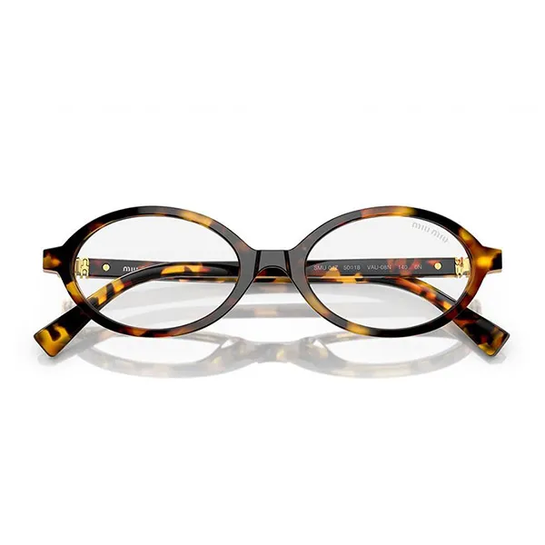 Kính Mắt Cận Nữ Miu Miu Eyeglasses 0MU04ZS VAU08N Màu Nâu Havana - Kính mắt - Vua Hàng Hiệu