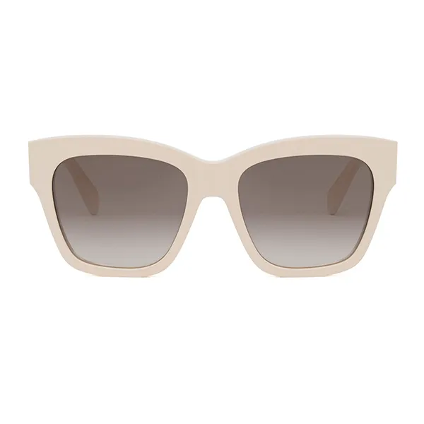 Kính Mát Celine Triomphe 09 Sunglasses CL40253I5525F Màu Be - Kính mắt - Vua Hàng Hiệu