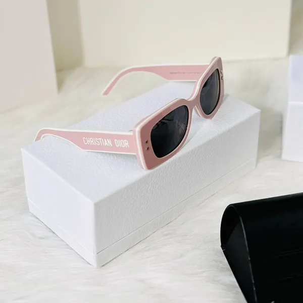 Kính Mát Dior DiorPacific Pink Square Sunglasses S1U 40A0 Màu Hồng - Kính mắt - Vua Hàng Hiệu