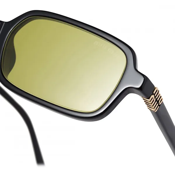 Kính Mát Nữ Miu Miu Regard Sunglasses SMU11Z_E16K_FE07O_C_051 Màu Vàng/Đen - Kính mắt - Vua Hàng Hiệu