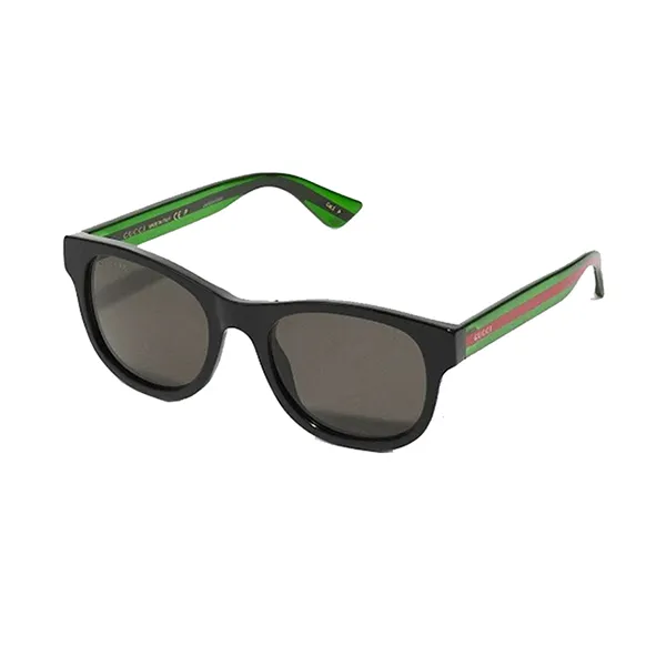 Kính Mát Nam Gucci Polarized Grey Square Sunglasses GG0003S 006 52 Màu Xám Xanh Size 52