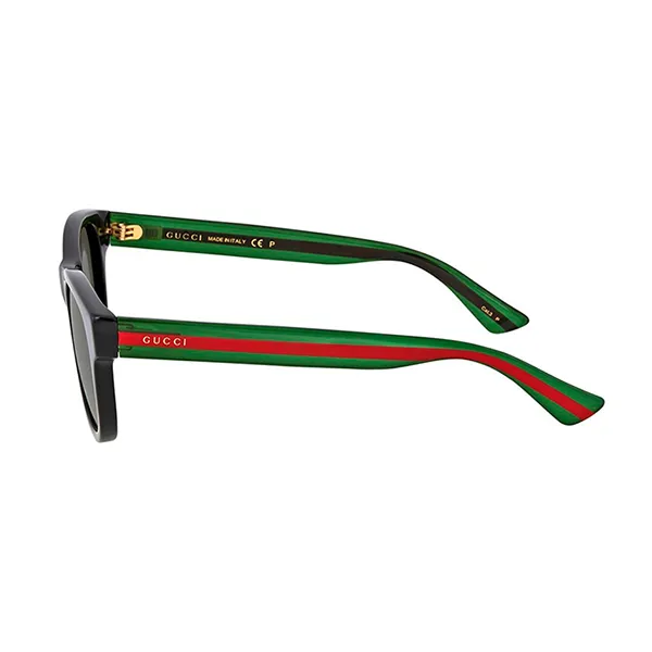 Kính Mát Nam Gucci Polarized Grey Square Sunglasses GG0003S 006 52 Màu Xám Xanh Size 52