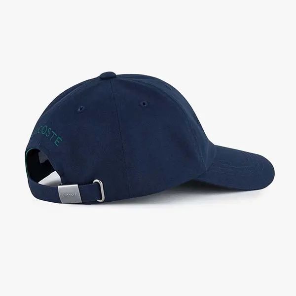 Mũ Lacoste Cotton Twill Basic Baseball RK210E - 53G Màu Xanh Navy