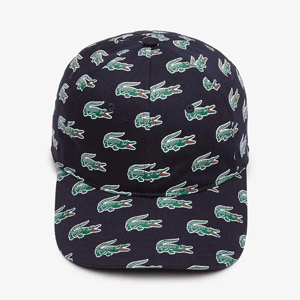 Mũ Lacoste Lacivert Şapka RK1504 HDE Màu Xanh Họa Tiết