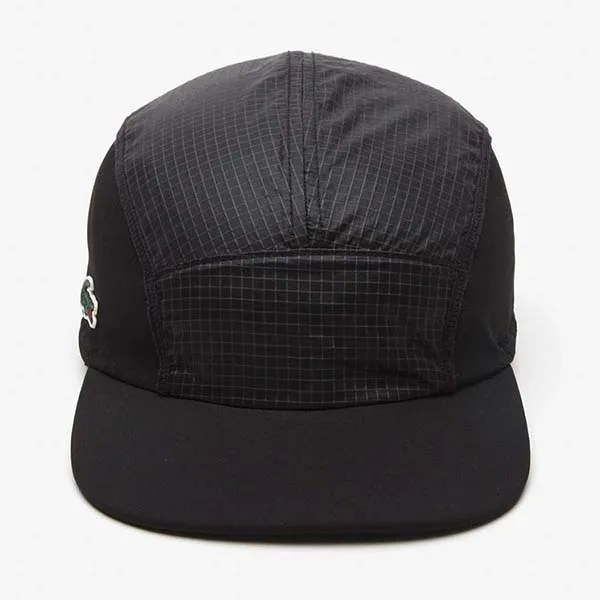 Mũ Lacoste Sport Folding Peak Cap RK4963 Màu Đen