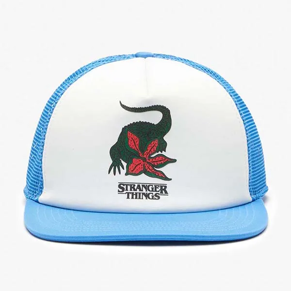 Mũ Lacoste x Netflix Cap RK7045 Màu Trắng Xanh
