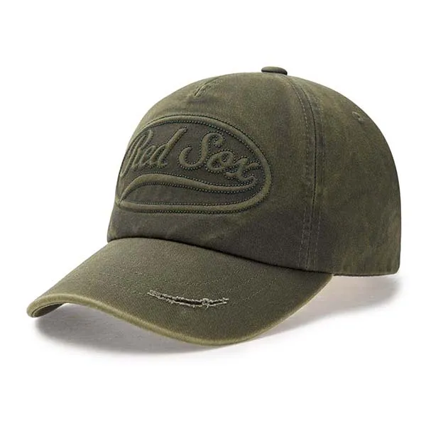 Mũ MLB Tonton Culsive Unstructured Ball Cap Boston Red Sox 3ACPV135N-43KAD Màu Xanh Khaki - Mũ nón - Vua Hàng Hiệu