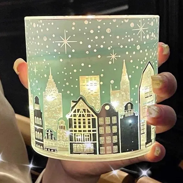 Nến Thơm Tiffany & Co. Christmas Aromatherapy Candle Có Đèn Led