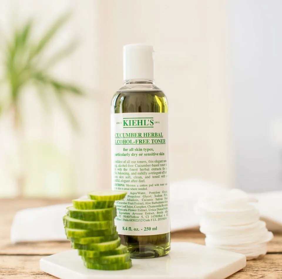 Kiehl's Cucumber Herbal Alcohol-Free Toner - Nước Cân Bằng Dưa Leo Không Cồn