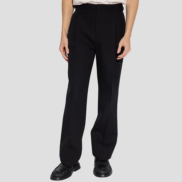 Quần Âu Burberry In Black Trousers 8070533 Màu Đen Size 44