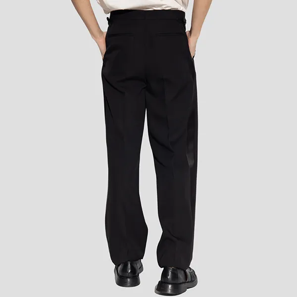 Quần Âu Burberry In Black Trousers 8070533 Màu Đen Size 44