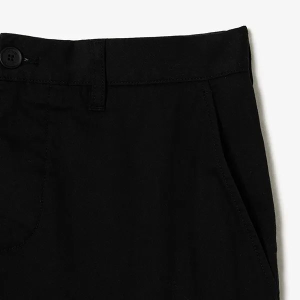 Quần Dài Nam Lacoste Cotton Gabardine HH8946 031 Màu Đen Size 38 - Thời trang - Vua Hàng Hiệu