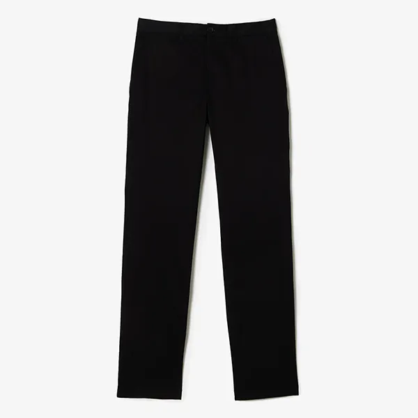 Quần Dài Nam Lacoste Cotton Gabardine HH8946 031 Màu Đen Size 38 - Thời trang - Vua Hàng Hiệu