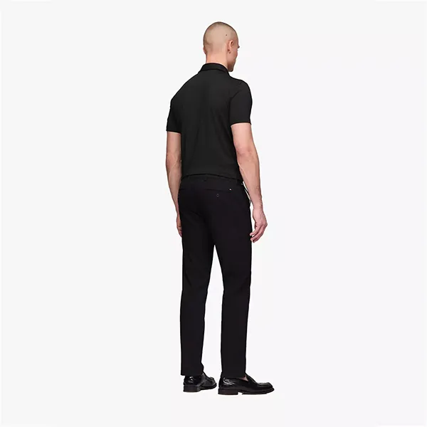 Quần Dài Nam Tommy Hilfiger Slim Fit Thflex Chino In Black 78JA569 001 Màu Đen Size 29