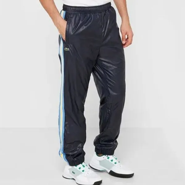 Quần Gió Nam Lacoste Men’s Heritage Water Resistant Trackpants XH9389 JGL Màu Xanh Đen Size 2 - Thời trang - Vua Hàng Hiệu