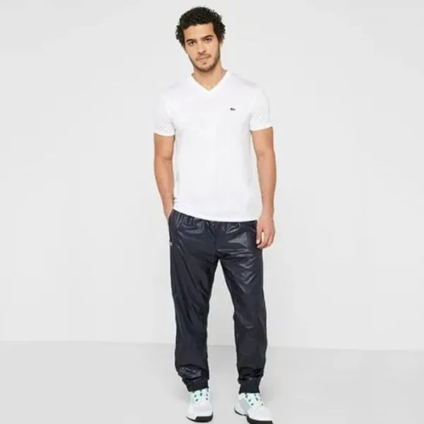 Quần Gió Nam Lacoste Men’s Heritage Water Resistant Trackpants XH9389 JGL Màu Xanh Đen Size 2 - Thời trang - Vua Hàng Hiệu