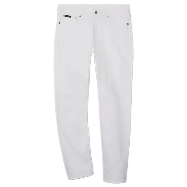Quần Jean Nam Calvin Klein CK Slim Fit 40EP708 400 Màu Trắng Size 34