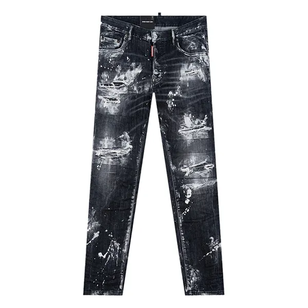 Quần Jean Nam Dsquared2 Black Denim Wash Super Twinky Fit S74LB1324S30503 900 Màu Đen Size 50