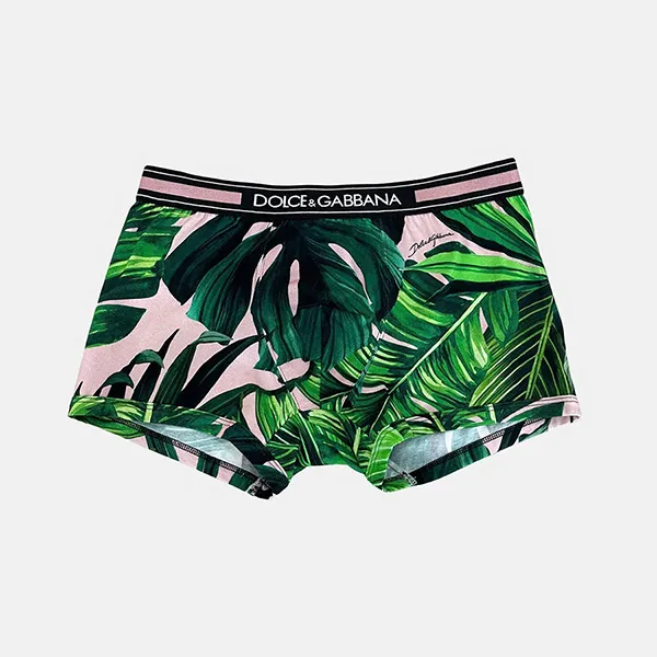 Quần Lót Nam Dolce & Gabbana D&G M3A05J HF1RP Màu Xanh Họa Tiết Size 4 - Thời trang - Vua Hàng Hiệu