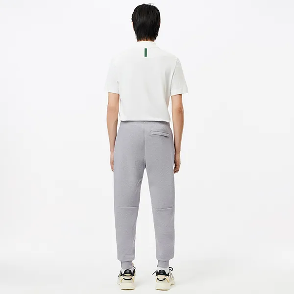Quần Nỉ Nam Lacoste Slim Fit Sweatpants XH1776 CCA Màu Xám Size M